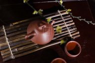 《子冶石瓢》宜兴紫砂壶底槽青石瓢工艺美术师手工茶壶茶具