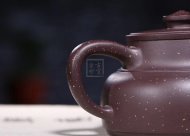 《金砂纳福》紫泥紫砂茶壶全手工工艺美术师宜兴原矿紫砂喝茶壶