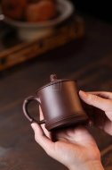 《雀竹杯》宜兴紫砂壶实力派名家手工黄龙山紫泥泡茶壶茶具