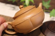 《碗灯梵莲》宜兴紫砂壶助理工艺美术师手工黄金段茶具