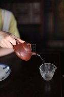 《乐在瓢饮》宜兴紫砂壶高级工艺美术师手工底槽青泡茶壶具石瓢