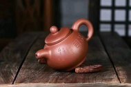 《德福》宜兴紫砂壶陈顺培原矿玉砂料全手工茶壶