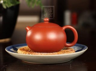 《西施》西施宜兴紫砂壶纯手工工艺美术师茶壶大红袍