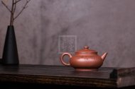 《水平》宜兴紫砂壶工艺美术师纯手工茶具花器泡茶器底槽青水平