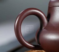 《君德》宜兴紫砂壶全手工茶壶老师茶具黄龙山紫泥君德