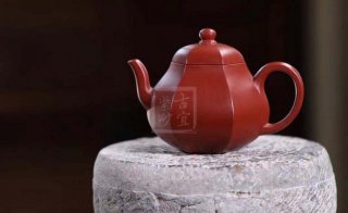 《六方思亭》宜兴实力派名家手工紫砂壶思亭全手工朱泥家用功夫泡茶壶精套装品