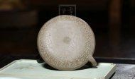 《小莲蓬》宜兴青灰泥工艺美术师全手工收藏把玩创新壶茶具