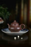 《潘壶》宜兴紫砂壶助理工艺美术师手工紫泥泡茶壶礼品潘壶