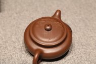 《扁腹》宜兴紫砂壶仿古紫泥泡茶壶