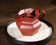 《僧帽》宜兴紫砂壶工艺美术师手工茶壶茶具底槽青僧帽