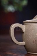 《泥绘汉瓦》宜兴紫砂壶工艺美术师手工青段泡茶壶茶具汉瓦