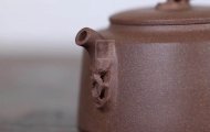 《砚山壶》宜兴紫砂壶实力派名家手工段泥竹井栏茶壶茶具
