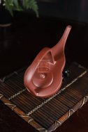 《福禄》宜兴紫砂壶手工茶壶底槽青创新壶