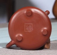 《子冶石瓢》宜兴紫砂壶手工高级工艺美术师大红袍壶茶壶石瓢茶具