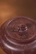 《金砂竹韵》宜兴紫砂壶纯手工底槽青，段泥泡茶壶