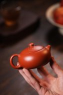《扁西施》紫砂壶宜兴实力派名家手工小煤窑朱泥西施泡茶壶茶壶