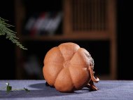 《南瓜》宜兴紫砂壶名家全手工泡茶壶高级工艺美术师大师降坡泥南瓜