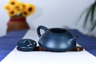 《石瓢》宜兴紫砂壶实力派名家手工刻绘天青泥石瓢泡茶壶具