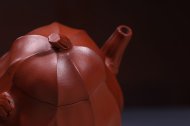 《茄瓜》姚华君原矿大红袍宜兴紫砂壶230cc
