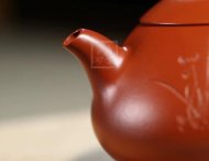 《文旦》宜兴紫砂壶工艺美术师手工大师大红袍泡茶器文旦