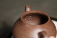 《七彩砂之三足福源》宜兴工艺美术师手工紫砂壶茶壶老师七彩砂创新壶