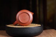 《曲壶》宜兴紫砂壶工艺美术师手工大红袍曲壶茶壶茶具