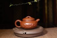 《仿古如意》紫砂茶具茶壶助理工艺美术师纯手工仿古如意大红袍