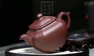 《福临八方》宜兴紫砂壶工艺美术师手工紫泥福缘八方泡茶壶茶具