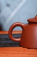 《鱼罩》宜兴工艺美术师全手工紫砂壶茶壶老师底槽青