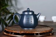 《六方菱花》经典器型紫砂天青泥古朴典雅