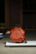 《炫》宜兴紫砂壶创新壶工艺美术师手工大红袍泡茶壶礼品