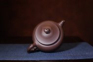 《竹影》宜兴紫砂壶助理工艺美术师手工紫泥泡茶壶礼品
