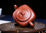 《方圆静思》宜兴紫砂壶工艺美术师手工金降破泡茶壶茶具