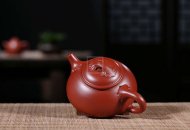 《如意》宜兴紫砂壶全手工工艺美术师茶具纯泡茶壶大红袍石瓢