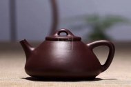 《子冶石瓢》紫砂壶宜兴实力派名家手工泡茶壶石瓢茶具紫泥茶壶