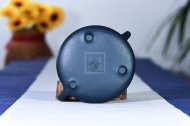 《石瓢》宜兴紫砂壶实力派名家手工刻绘天青泥石瓢泡茶壶具