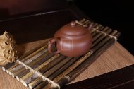 《圆墩》宜兴紫砂壶助理工艺美术师茶具紫泥创新