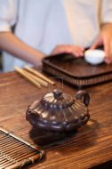 《合菱》宜兴紫砂壶高级工艺美术师手工多年80目紫泥合菱泡茶壶茶具