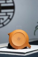 《禅悟》宜兴紫砂壶工艺美术师手工黄金段竹茶壶茶具