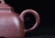 《觚棱》宜兴纯高级工艺美术师全手工紫泥紫砂壶茶具