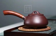 《唐羽·石瓢》宜兴黄龙山紫泥实力派名家全手工收藏把玩茶具