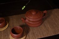 《龙头一捆竹》宜兴紫砂壶助工纯手工制大红袍收藏实用龙头一捆竹