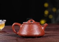 《金丝石瓢》宜兴紫砂壶工艺美术师手工大师大红袍泡茶器石瓢