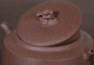 《砚山壶》宜兴紫砂壶实力派名家手工段泥竹井栏茶壶茶具
