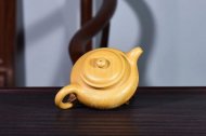 《仿古》宜兴仿古紫砂壶高级工艺美术师手工茶壶黄金段泥仿古
