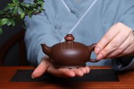《一团和气》宜兴紫砂壶全手工泡茶壶工艺美术师大师紫泥
