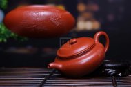 《仿古》宜兴紫砂壶仿古工艺美术师手工泡茶壶茶具大红袍