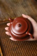 《扁玉》宜兴紫砂壶工艺美术师手工大红袍泡茶壶茶具