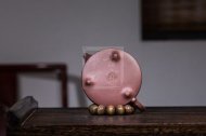 《清趣》宜兴名家全纯手工紫砂壶中品紫泥周盘功夫茶壶茶具套装家用