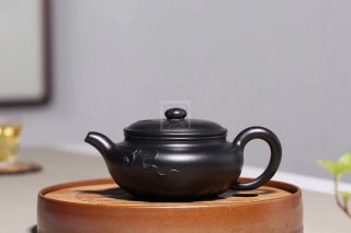 《仿古》宜兴紫砂壶高级工艺美术师手工茶壶茶具天青泥仿古